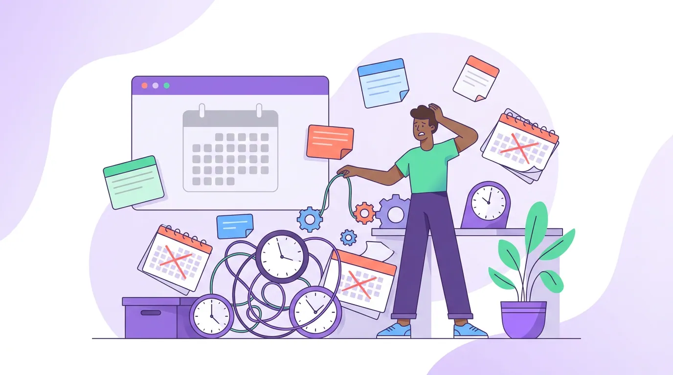 Illustration for 'Exit reason three: no built-in scheduler'