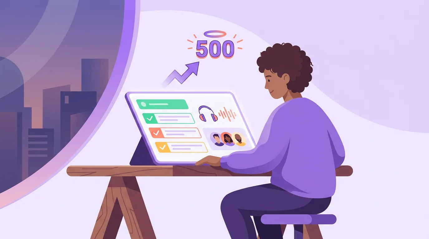 Illustration for 'The retention-cohort checklist for 500 weekly'
