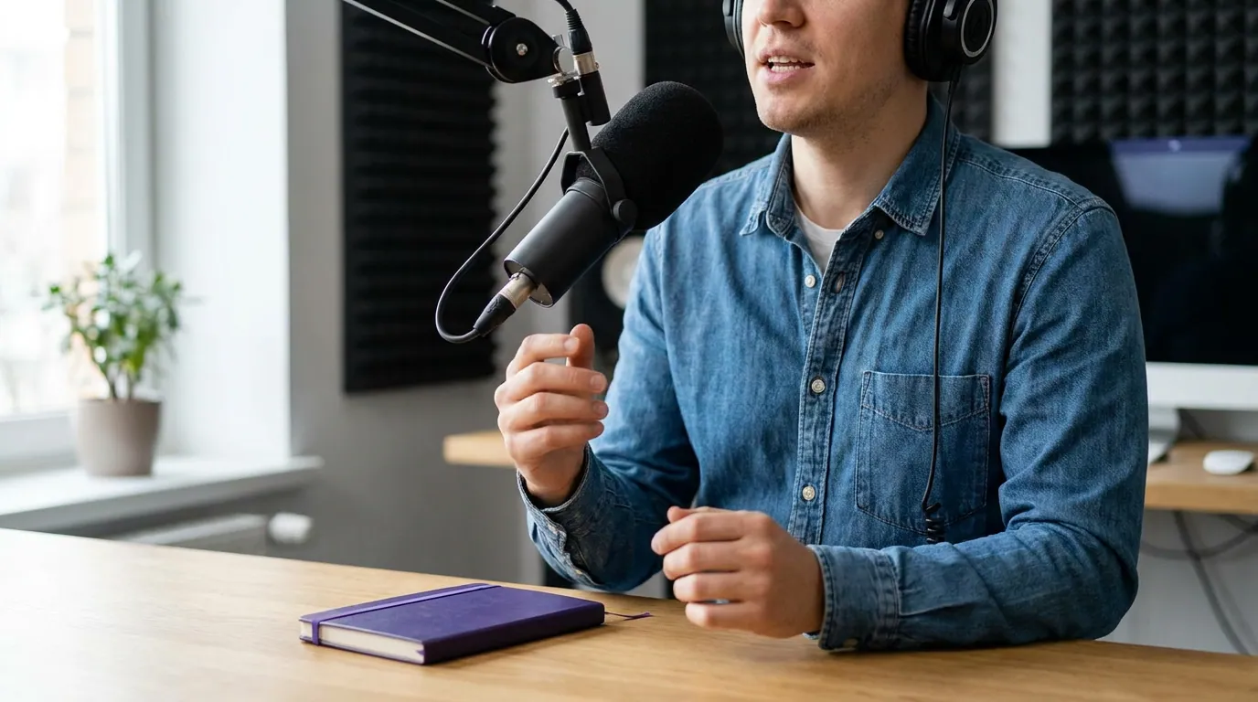 Illustration depicting Getting Autofocus Right for a Seated Podcast