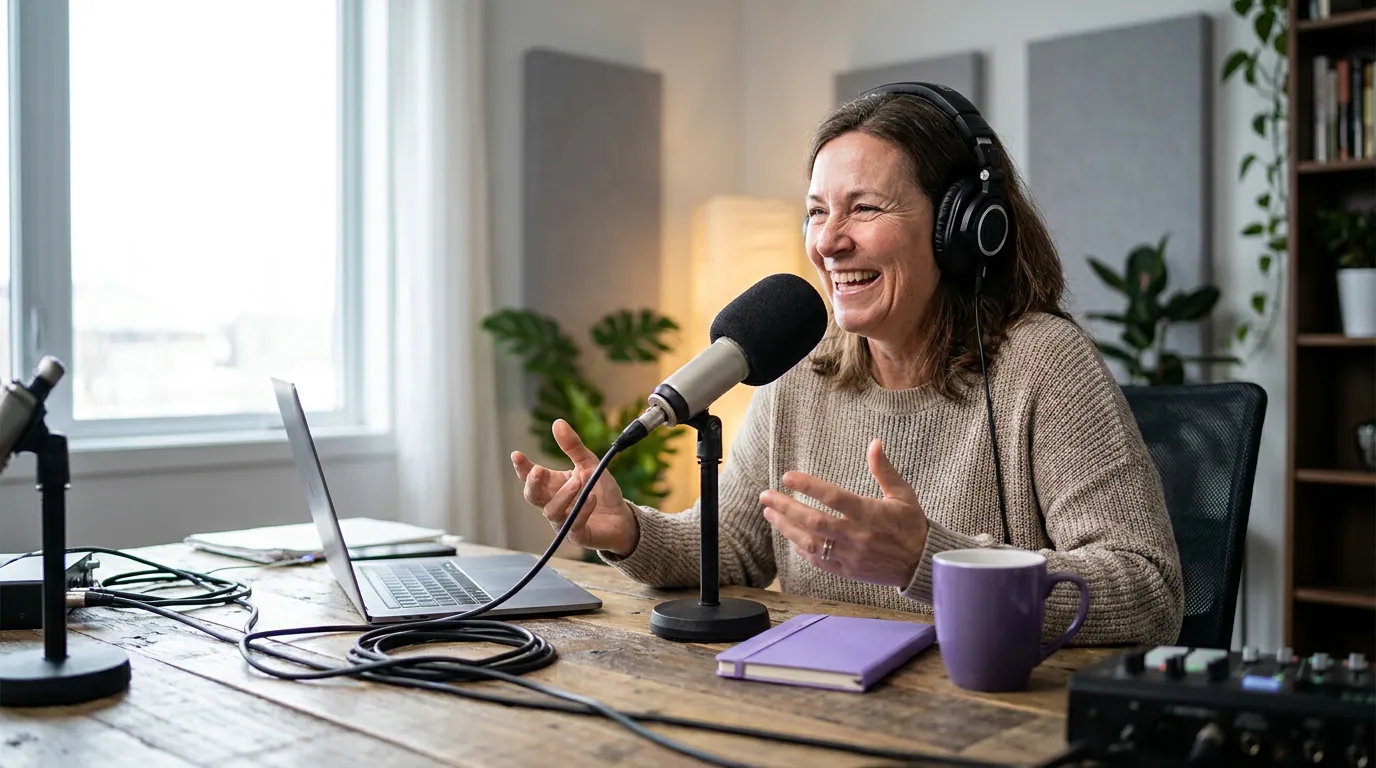 Illustration depicting Business Podcasts Worth Studying as a New Host
