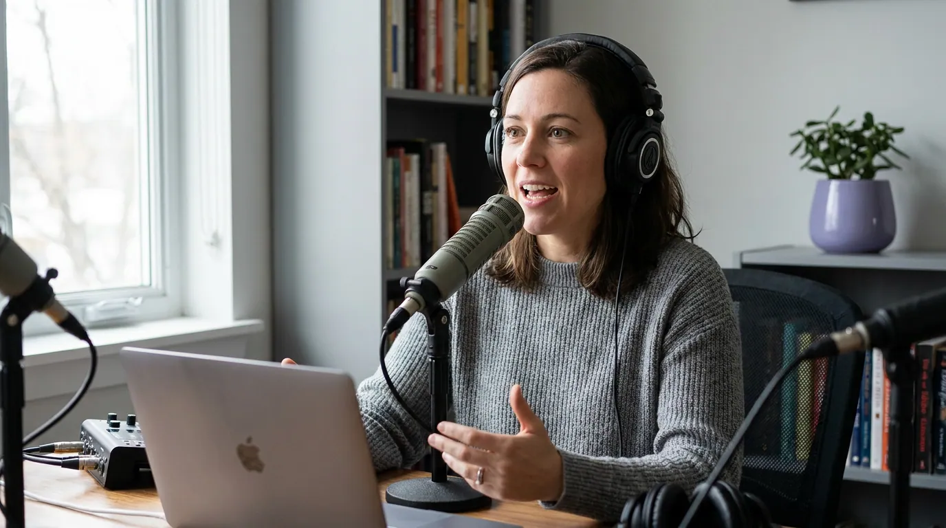 Illustration depicting Ideal Clip Length for Each Podcast Niche