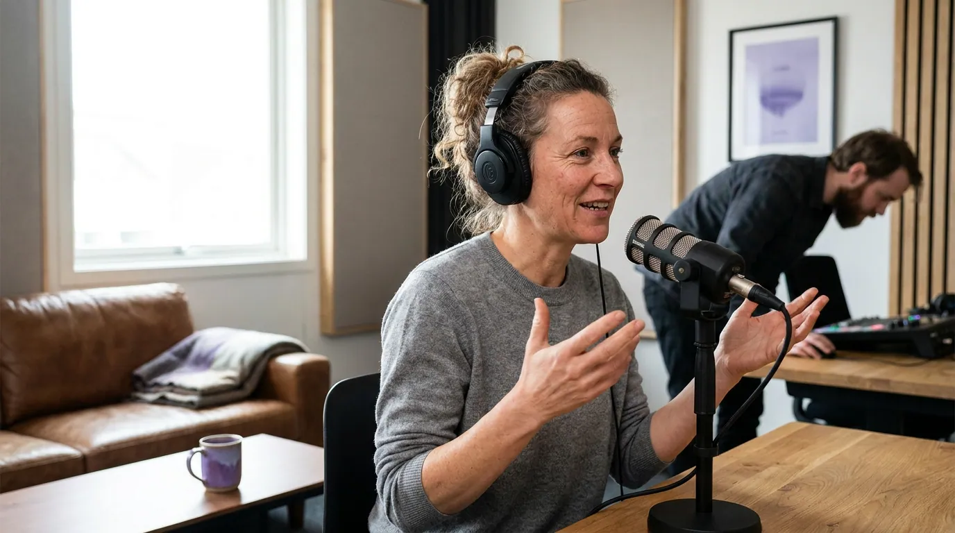 Illustration depicting Fitness Podcasts Coaches Can Steal the Format From