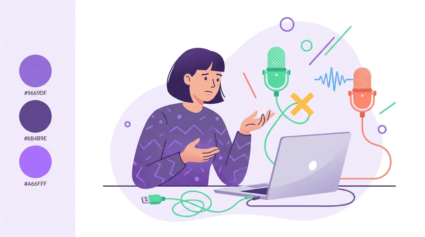 Illustration for 'The Mac-specific gotcha: recording two USB mics'
