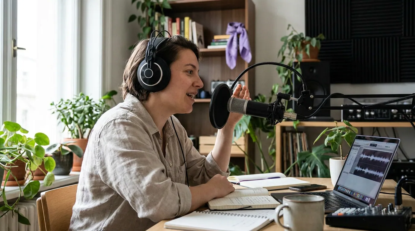 Illustration depicting Using Podcast Guesting to Build Real Authority