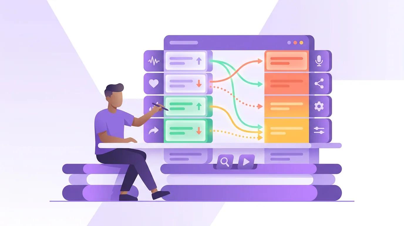Illustration for 'The metric-to-action table'
