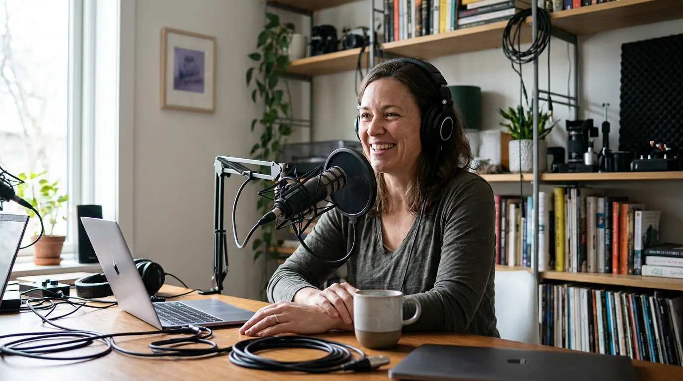 Illustration depicting Do You Need an Audio Interface to Podcast?