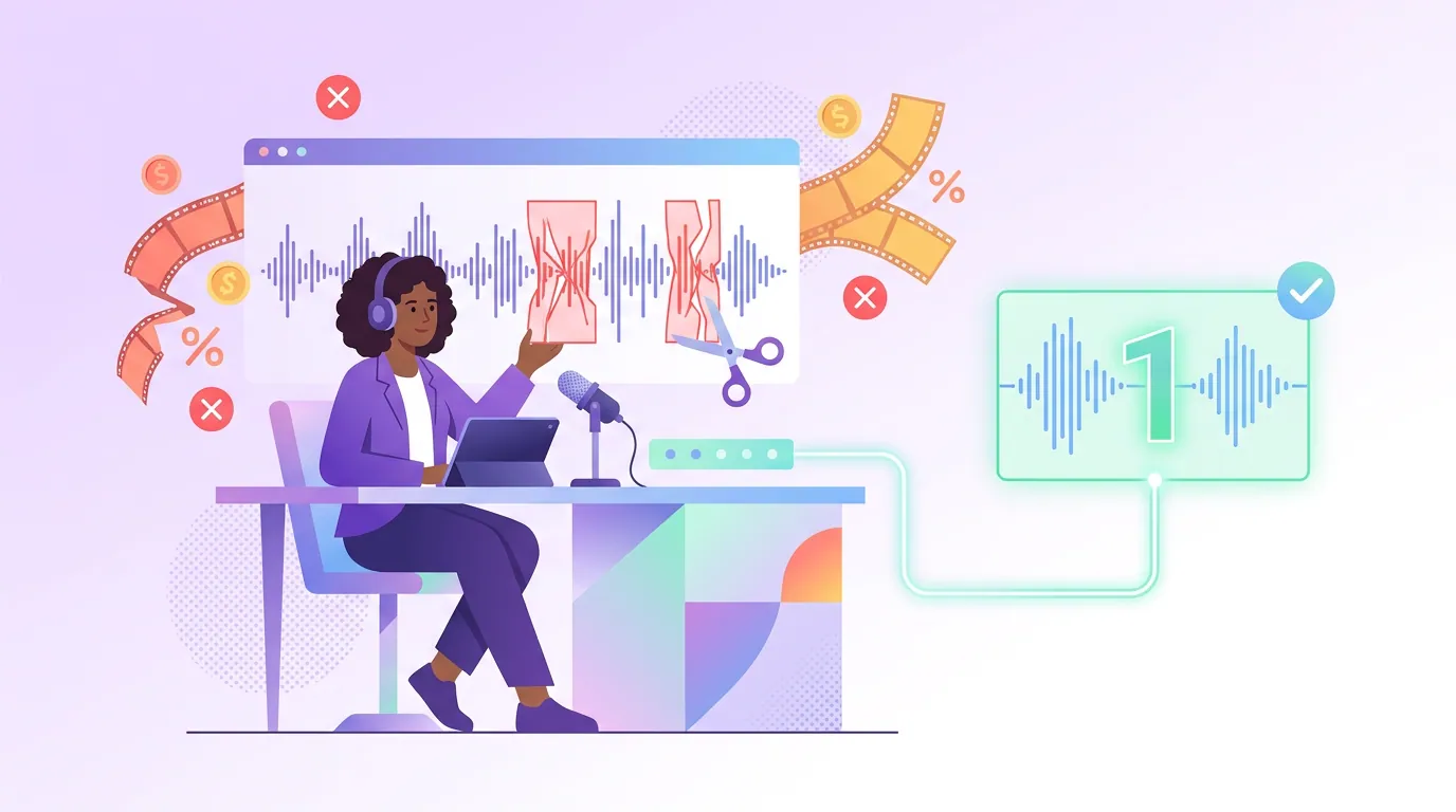 Illustration for 'Common mistakes clipping finance podcasts'