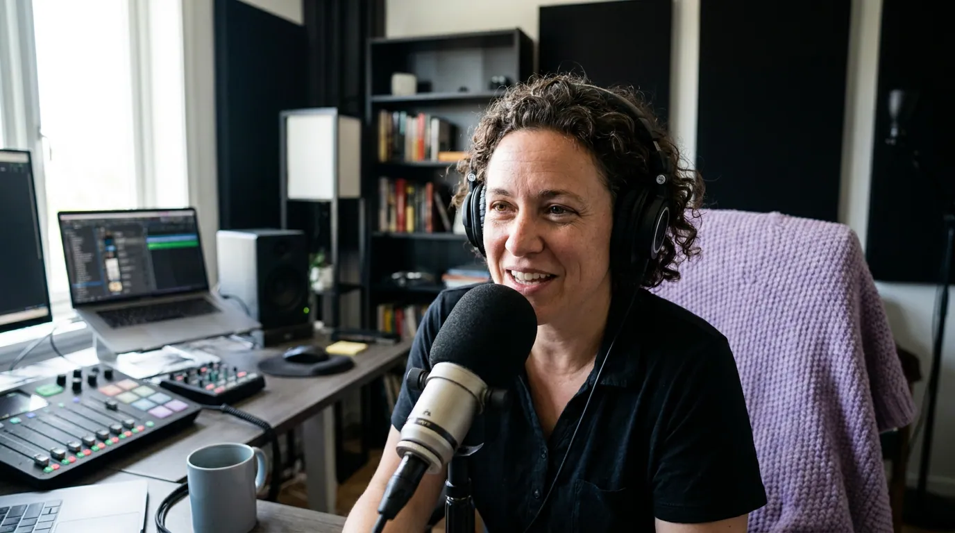 Illustration depicting How to Find Podcasts That Will Actually Book You