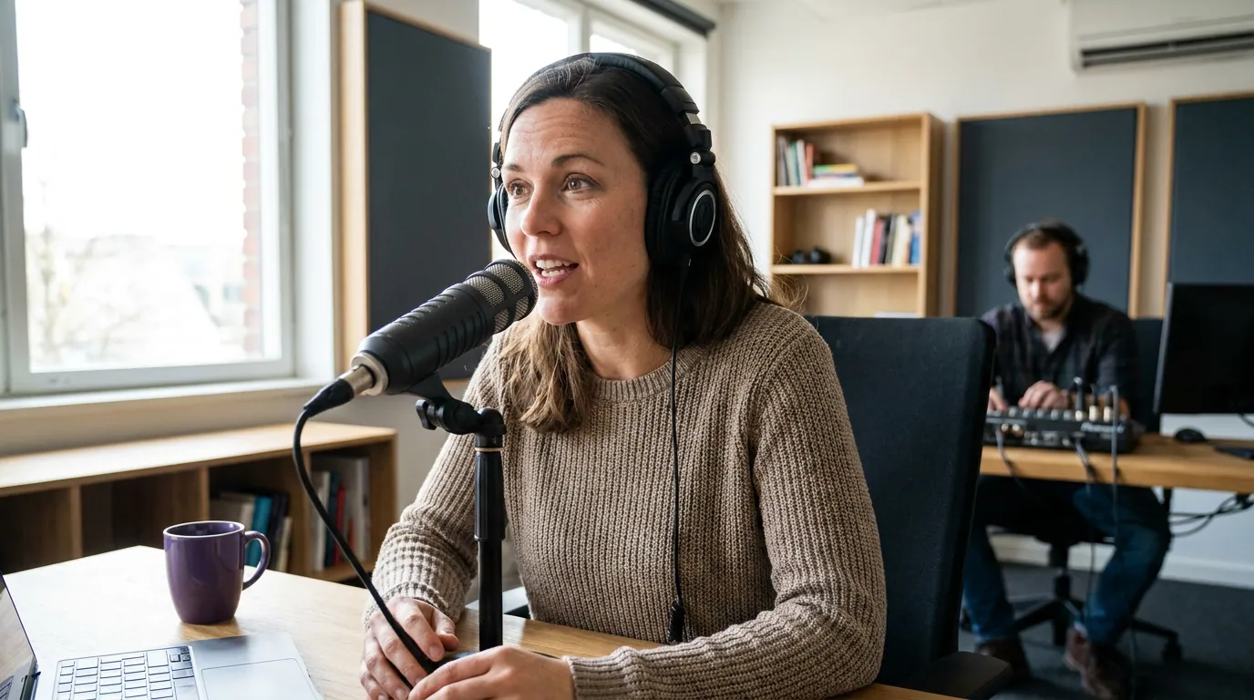 Illustration depicting How to Choose a Podcast Topic and Niche