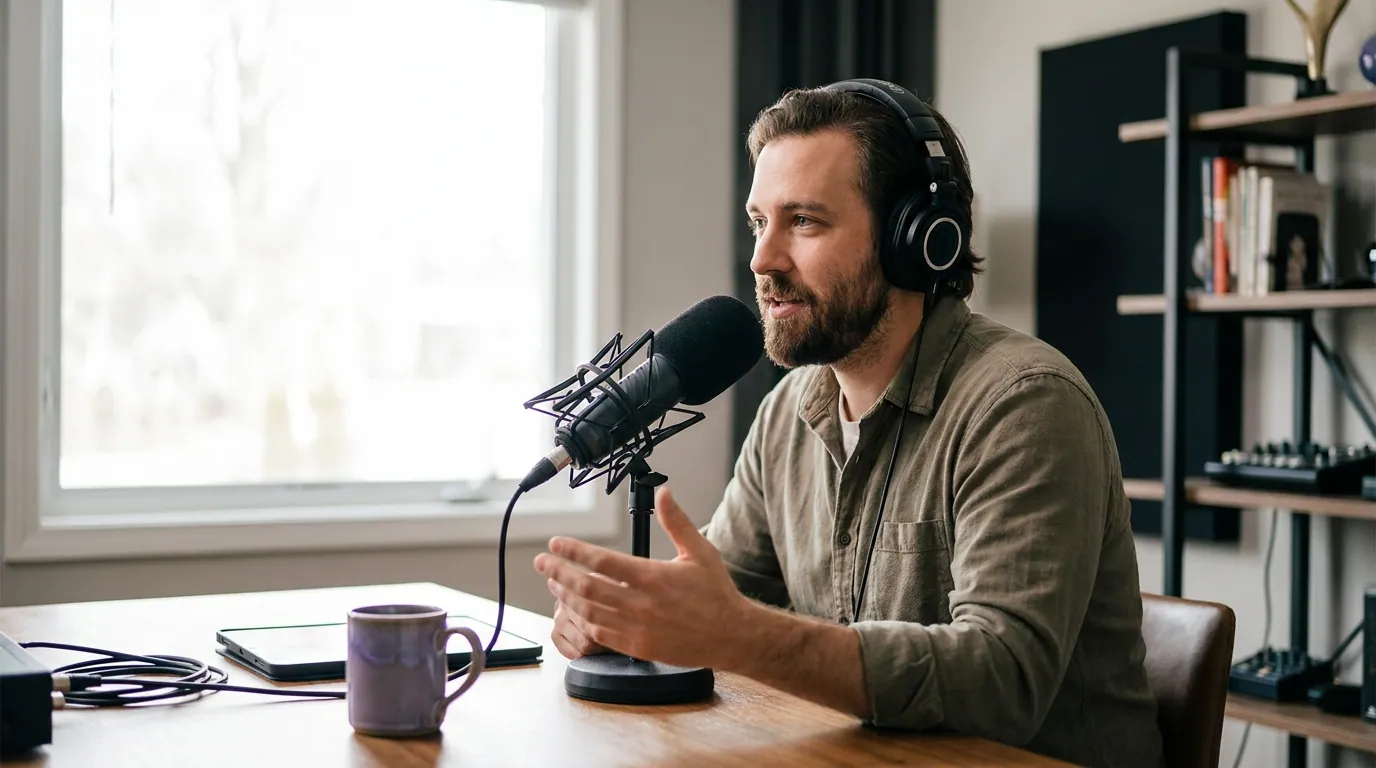 Illustration depicting How to Reach 1,000 Podcast Listeners