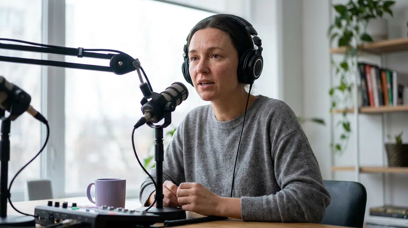Illustration depicting Growing a Personal Finance Podcast People Actually Trust