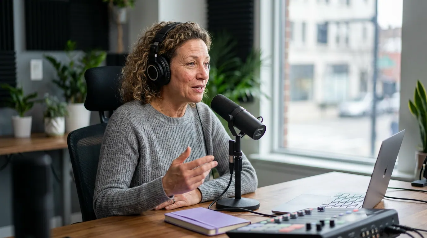 Illustration depicting How Long Should a Podcast Episode Be, Really