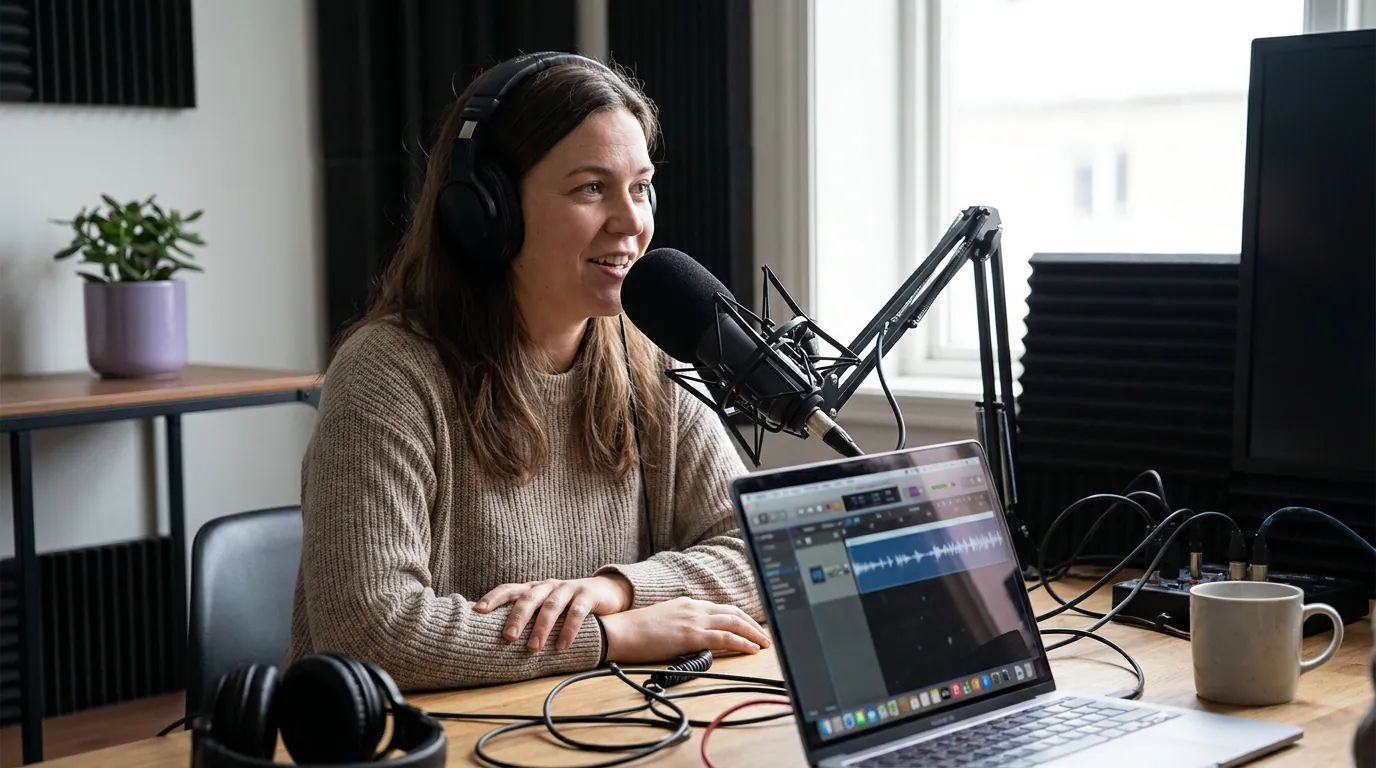 Illustration depicting How to Make an Audiogram From a Podcast Episode