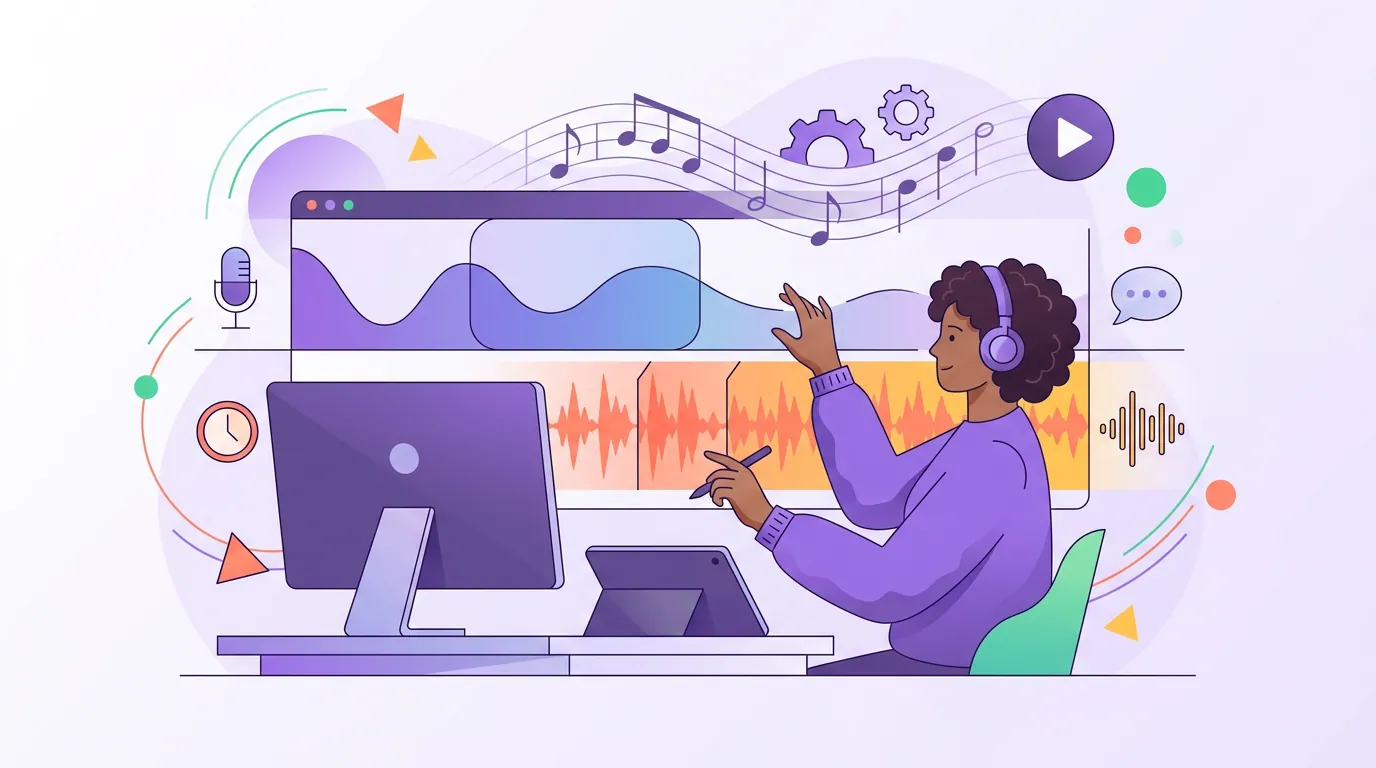 Illustration for 'The cut-speed rule: match the rhythm to the content'