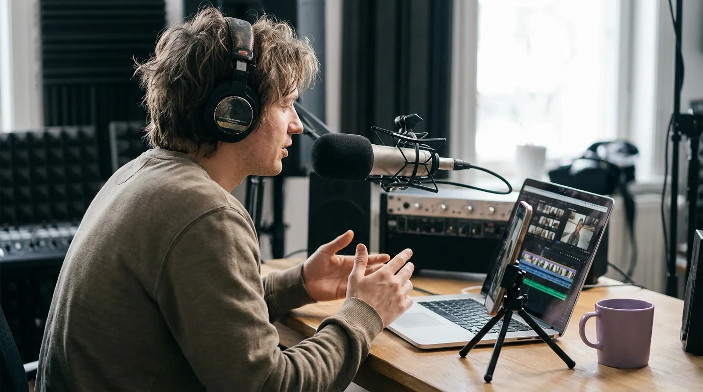 Illustration depicting Instagram Reels Specs and Format for Podcast Clips