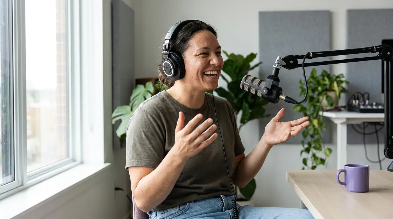 Illustration depicting Solo, Co-Host, or Interview: Pick Your Core Format
