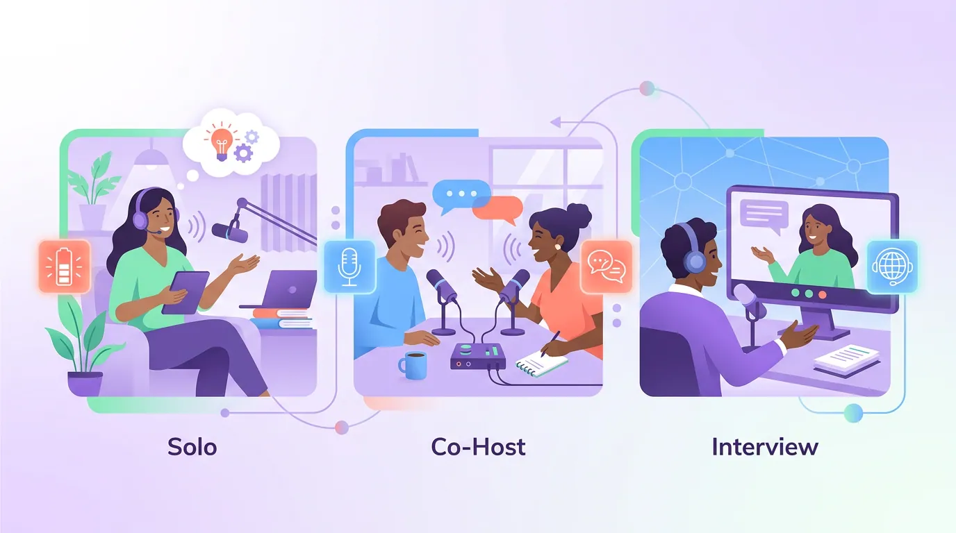Illustration for 'The resource and personality profile each format fits'