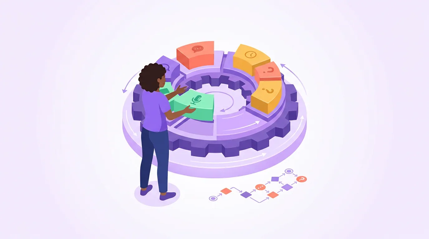 Illustration for 'Step 3, Build the segment-rotation system'
