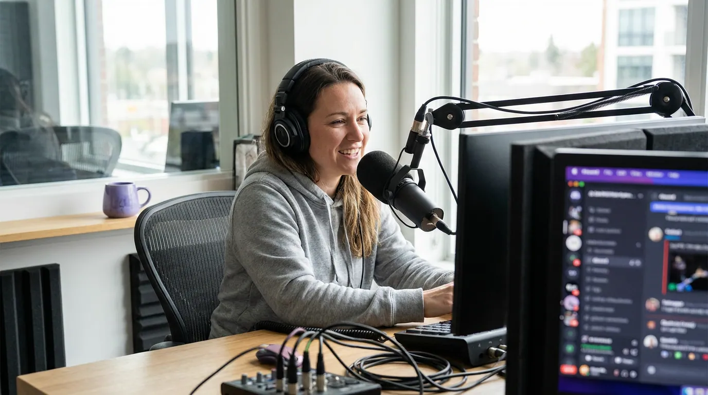 Illustration depicting Setting Up a Discord for Your Podcast Listeners