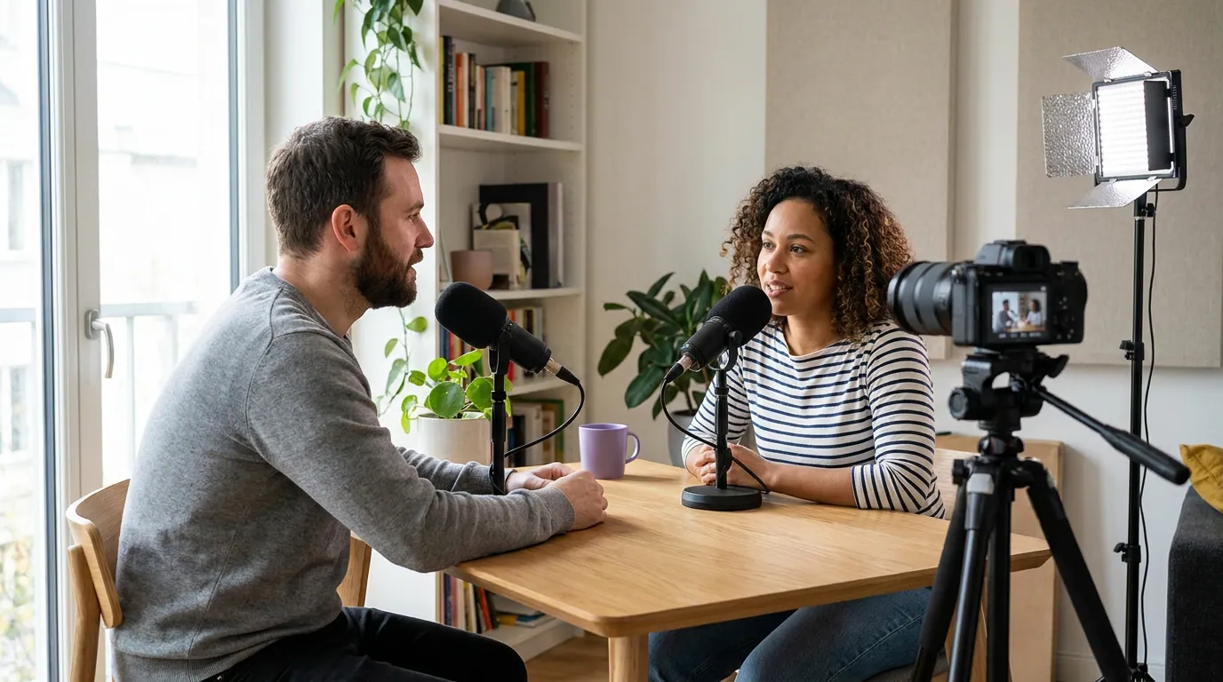 Illustration for 'Why lighting matters for a video podcast'