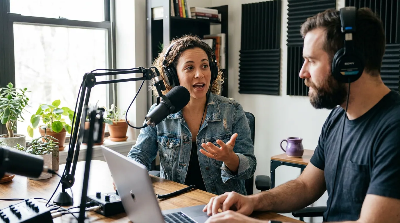 Illustration depicting When Paid Podcast Promotion Is Actually Worth It